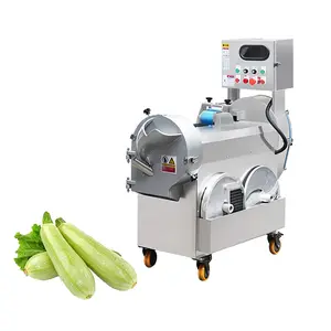 Mesin pencukur buah sayuran, pemotong keripik kentang, industri Spiral, pemotong dan pencincang multifungsi