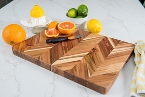 High Quality Customizable Size Bamboo Cutting Board System <b>Corner</b> Shaped Chopping <b>Block</b> - Product Image 2