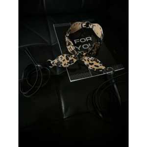 Cinturón de PU con estampado de leopardo Y2K con hebilla de anillo en D para mujer, accesorio de moda. - Product Image 6