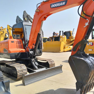 Doosan-Miniexcavadora de segunda mano segura y fiable, excavadora de segunda mano dx60 6ton, excavadora de segunda mano - Product Image 3