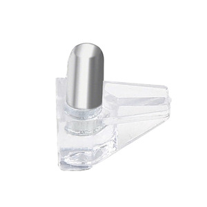 Soportes de cristal Xiangzhen de 5 mm, 8,5 mm y 11 mm, separadores de plástico transparente para estantes de vidrio de gabinetes de cocina - Product Image 4