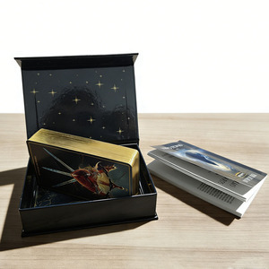 Fabricante de Barajas de Oráculo con Logotipo Personalizado de Lujo, Caja Rígida Magnética para <span class=keywords><strong>Cartas</strong></span> del <span class=keywords><strong>Tarot</strong></span> con Guía - Product Image 2