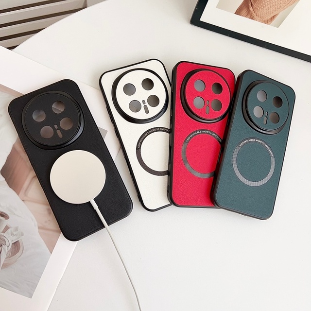 Luxury Magnetic PU Leather Anti-fall Protect Cover for Honor Magic8 7 6 5 4 Pro 5 Lite / X9a X8a X7a Wireless Charging Back case