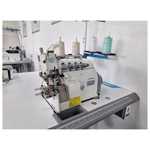 Nueva máquina Overlock de brazo pequeño Jack 797, máquina de coser de tres hilos Overlock, cabeza cilíndrica de 148mm - Product Image 1