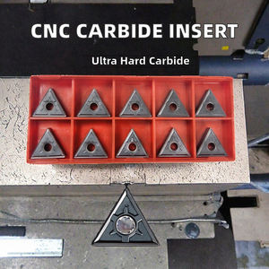 Insertos para Torno TNMG160404 TNMG331 con Recubrimiento de TiCN 45HRC, Herramienta de Corte para Torneado Externo, Triangulares, OEM - Product Image 2