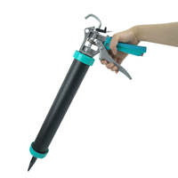Pistola selladora de aplicación de pegamento precisa y suave Pistola selladora de silicona de flujo ajustable fácil de usar