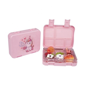 Fiambrera cónica de plástico Tritan sin BPA directa de fábrica, tapa de plástico, 4-5 compartimentos, almacenamiento de alimentos clásico <span class=keywords><strong>para</strong></span> niños, venta al por mayor - Product Image 6