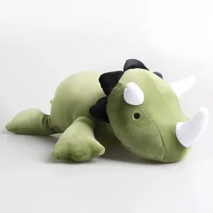 Dinosaur Weighted Plush Toy Kawaii Dinosaur PlushToy Soft Stuffed Animal Pillow Baby Appease Doll Gift Toy for Kids