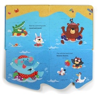 Libro de Cartón con Tapa Dura Personalizado para Niños, Aprendizaje Temprano, Palabras ABC, Papel Offset