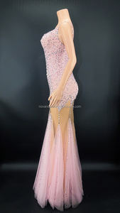 NOVANCE Y2627 autunno abbigliamento Blingbling Elegent giallo con bretelle <span class=keywords><strong>da</strong></span> sera abiti <span class=keywords><strong>da</strong></span> donna abiti <span class=keywords><strong>da</strong></span> festa per la sera - Product Image 5