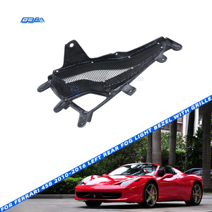 Cache de phare antibrouillard arrière gauche avec grille pour Ferrari F458, pièces de démontage, cache de phare antibrouillard arrière gauche en plastique, référence OE 81899410 - Product Image 2