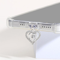 Nouveau protecteur anti-poussière en silicone pour port de charge USB Type-C avec logo personnalisé, pendentif dessin animé, prix usine professionnel QC