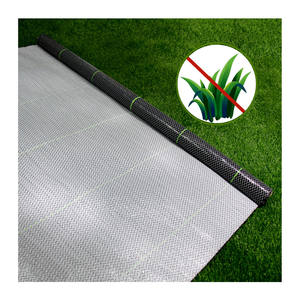 Haute qualité PP matériel tissé Membrane PE couvre-sol maille tapis de mauvaises herbes rouleau <span class=keywords><strong>Anti</strong></span>-<span class=keywords><strong>herbe</strong></span> contrôle des mauvaises herbes tissu bloqueur paillis <span class=keywords><strong>Film</strong></span> - Product Image 3