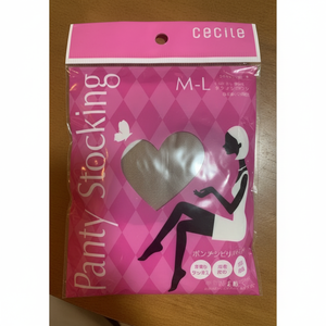 Collant a calza M-L Beige chiaro - Product Image 1