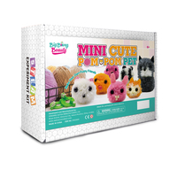 Fabricant de jouets ODM/OEM BIG BANG SCIENCE, mini ensemble de jeu pour animaux de compagnie mignon avec pompons, jouet éducatif personnalisé pour enfants, artisanat manuel