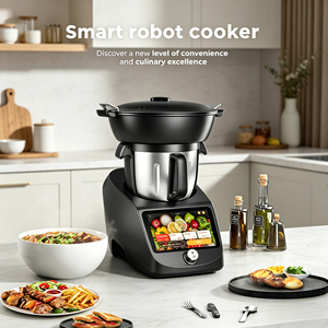 Robot <span class=keywords><strong>de</strong></span> <span class=keywords><strong>Cocina</strong></span> Inteligente <span class=keywords><strong>de</strong></span> 2400W, Precio <span class=keywords><strong>de</strong></span> Fábrica, Mini Thermomixer con Función <span class=keywords><strong>de</strong></span> Báscula, Robot <span class=keywords><strong>de</strong></span> <span class=keywords><strong>Cocina</strong></span> con Función <span class=keywords><strong>de</strong></span> Pesaje - Product Image 2