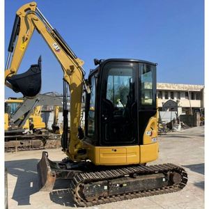 Caterpillar 303.5E Mini Excavator 3.5 Ton Compact Digger Cat C1.8 Engine Swing Boom Zero Tail Swing Premium Utility <b>Machine</b> - Product Image 2
