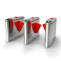 1402 — barrière de porte anti-bactérien, lecteur de cartes Rfid, mécanisme de sécurité balance à hauteur complète, trépied et platine