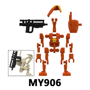 MY906-910 Grapple d'entraînement AAT Driver Heavy <span class=keywords><strong>Battle</strong></span> Command <span class=keywords><strong>Droid</strong></span> Collect Mini Space Wars Blocs de construction en plastique Jouets cadeaux pour enfants - Product Image 2