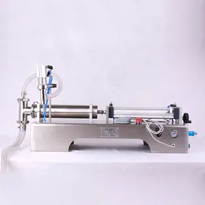 New design tabletop liquid filing machine beverage milk filler