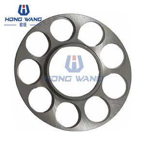 Kit de réparation de pompe hydraulique d'excavatrice : Bloc-cylindres, entretoise de retenue, plaque de retenue de sabot de piston pour (JIC) JMF-64 NEUF - Product Image 3