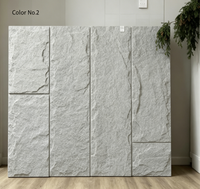 Panel de Pared de Piedra de Poliuretano Artificial a Precio de Fábrica, Panel de Piedra de Poliuretano Impermeable, Paneles de Pared 3D para Interiores y Exteriores