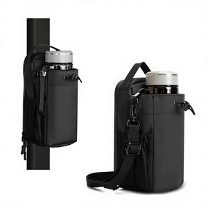 Explosiver Reißverschluss-Polyester-Herren-Urban-Simplicity-Tasche mit einfarbigem Muster für Fitness, Sport und multifunktionales Handy - Product Image 1