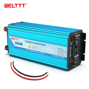 Inversor BELTTT <span class=keywords><strong>BBP</strong></span> de 3kW, 24v a 220v, 3000w, Convertidor de Corriente CC a CA, Pantalla LCD Inteligente, Onda Sinusoidal Pura, para Refrigerador Doméstico - Product Image 1
