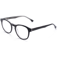 Elan Optical RD26105 Meilleure Vente Monture de Lunettes Rétro Rondes Unisexe en Acétate Écologique Sans Peinture