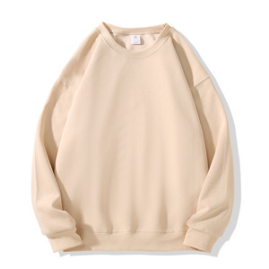 Vente en gros Sweat ras du cou personnalisé Pull en coton Sweat surdimensionné Sweat-shirt unisexe vierge Sweatshirts pullover pour hommes - Product Image 2