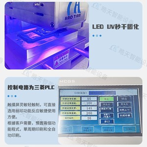 Haotian Automatic Screen Printing Machine S-3040-S2 2 <b>Station</b> Flat Printing For Multimeter <b>Tools</b> - Product Image 2