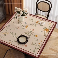 Nouveau modèle 2026 Tapis de jeu de Mahjong carré pliable avec pieds en métal, en microfibre de silicone, imperméable, silencieux, épaissi et insonorisant