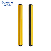 Garantta 20mm Gap Safety Light Barrier Thru Beam Safety Curtain Sensor Keamanan Industri untuk Perlindungan Gerbang Akses Gudang