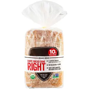 Custom Design Plastic Printed CPP BOPP Bread Loaf Bag Cellophane Food Grade Poly Packaging Storage Bakery Toast Sandwich Bag