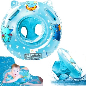 Piscinas Inflables, Flotador de Unicornio para Piscina, Anillo de Natación para Niños con Lazo Rosa - Product Image 1