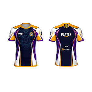 Maglia da gioco Esport 2025 <span class=keywords><strong>t</strong></span>-<span class=keywords><strong>shirt</strong></span> indossare sublimazione di alta qualità E-Sport Team Jersey di alta qualità vendita calda Esport <span class=keywords><strong>Gaming</strong></span> Jersey - Product Image 1