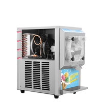 Italiaanse Desktop Hard Gelato Ijs Machine Automatische Ijslolly Maker Fruitkern Motor Component Nieuwe Zelfgemaakte Ijspoeder