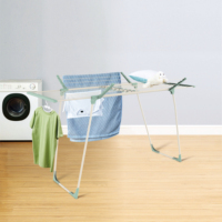 Séchoir à linge pliant sur pied à prix raisonnable, étagère à serviettes pour balcon et buanderie, séchoir à linge télescopique flexible