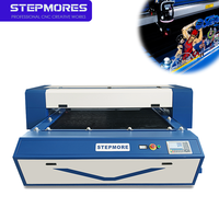 Machine de découpe et de gravure laser CO2 pour acrylique avec caméra CCD CNC 1325, pour motifs imprimés, avec système de contrôle Ruida