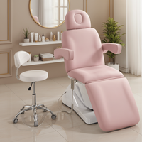 Cama de Belleza Eléctrica de Alta Gama Mason (Cuero PU, Estilo Moderno y Lujoso, Reposacabezas Integrado, Puerto de Carga USB, Calefacción)