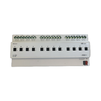Actionneur EIB KNX à prix d'usine Module d'interrupteur d'éclairage intelligent 8 fois 16A Module DIN domotique