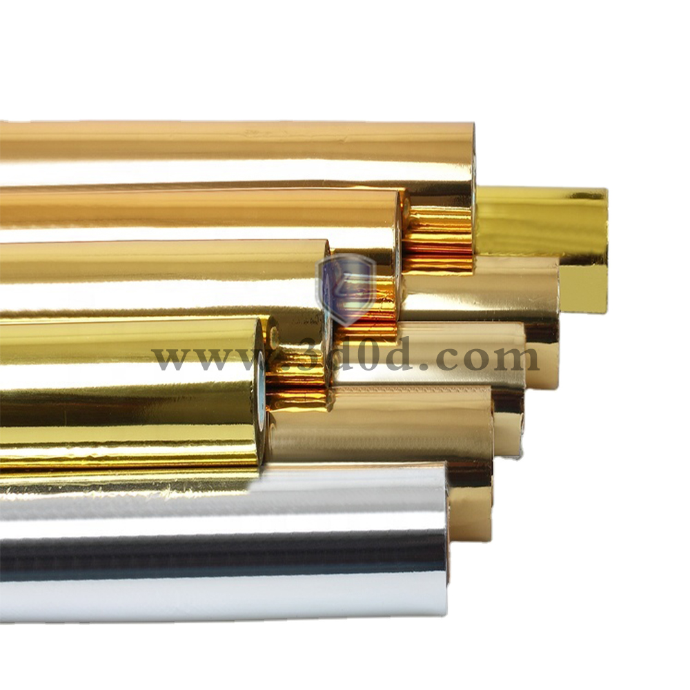 Производитель поставляет высококачественную электрохимическую алюминиевую Горячее тиснение фольгой Горячее тиснение бумаги