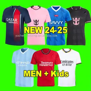 批发24-25新赛季顶级现货定制级泰国优质黑色足球衫价格便宜