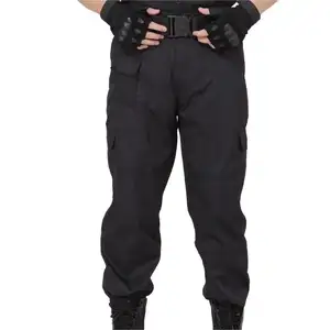 JinTeng Factory Wholesale Cheaper Summer Autumn Polyester Cotton Security Guard Anti-wrinkle Outdoor Tactical Cargo Pants
