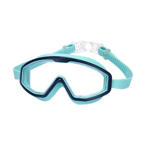 Children Swimming Goggles Large Frame Anti Fog High Definition PC Lens Silicone Material For Kids - Product Image 2