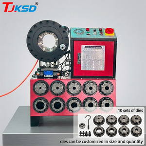 Máquina crimpadora de mangueras de aire acondicionado de 10 matrices de 1/4-2 pulgadas y 560T de fuerza, 6 velocidades, con certificación CE ISO - Product Image 4