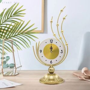 17.8*40Cm Ánh Sáng Đơn Giản Sang Trọng Ngồi Phòng Bàn Đồng Hồ Trang Trí Bảng Đồng Hồ Trang Trí Nội Thất Vòng Đồng Hồ - Product Image 1