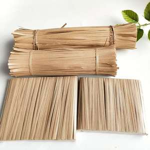 เชือกผูกขนมปังไฟเบอร์ 4 มม. X 10 20 30 40 ซม. เชือกบรรจุภัณฑ์รักษาสิ่งแวดล้อมสำหรับห่อของขวัญ - Product Image 3