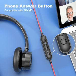 New Bee <span class=keywords><strong>Casque</strong></span> d'ordinateur de réponse <span class=keywords><strong>téléphonique</strong></span> personnalisé avec micro <span class=keywords><strong>Casque</strong></span> <span class=keywords><strong>téléphonique</strong></span> antibruit <span class=keywords><strong>Casque</strong></span> USB pour centre d'appels, bureau - Product Image 3