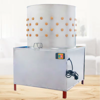 Nouvelle machine à plumer la volaille automatique en acier inoxydable pour poulets, cailles et pigeons